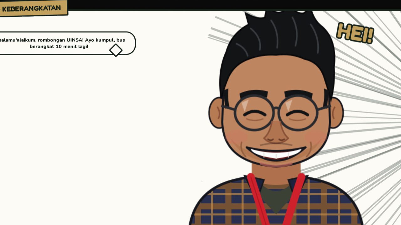 Cutscene komik Mas Fayaz